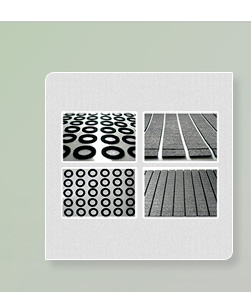 go to Sample cushions, stoppers and spacer